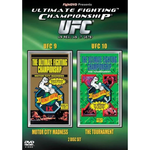 UFC Ultimate Fighting Championship 9 and 10 [DVD] [Region 2] - Very Good - Attic Discovery Shop