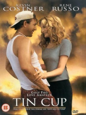 Tin Cup [DVD] [1996] [Region 2] (Sports / Comedy) [Kevin Costner, Rene Russo] - Like New - Attic Discovery Shop