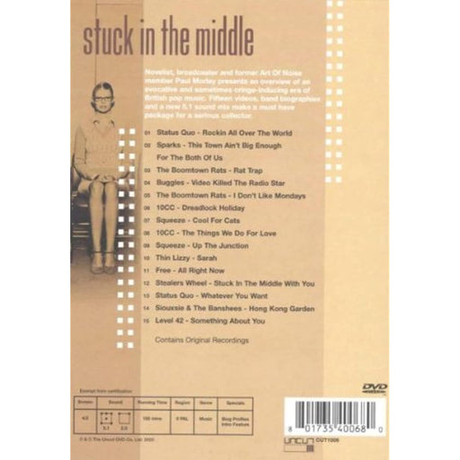 Stuck In The Middle: Classic 70s Videos [DVD] [Region Free] - Like New - Attic Discovery Shop