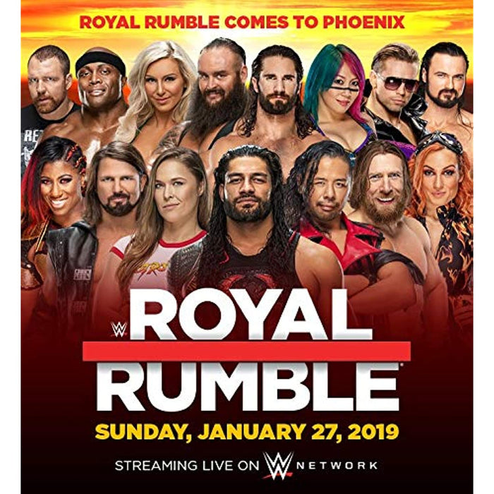 WWE: Royal Rumble 2019 [DVD] [Region 2] - New Sealed - Attic Discovery Shop