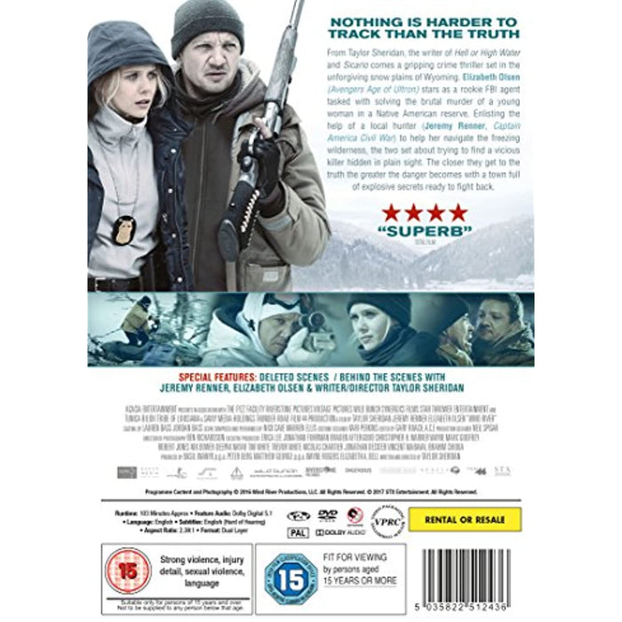 Wind River [DVD] [2017] [Region 2] - Like New - Attic Discovery Shop