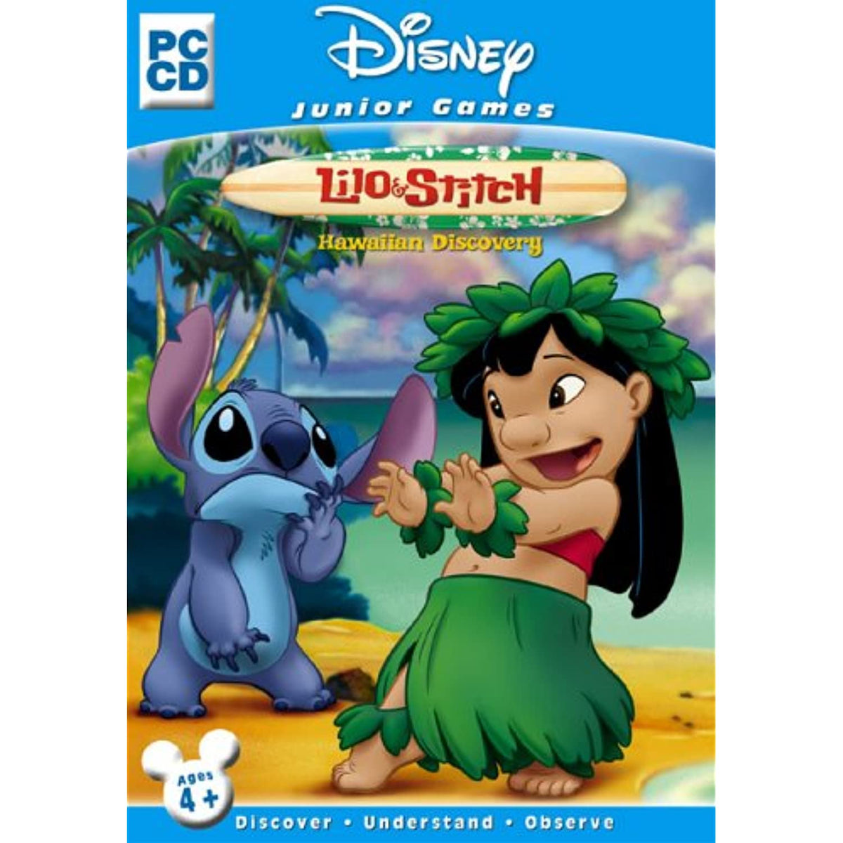 Disney Junior Games Lilo & Stitch Hawaiian Discovery Game (PC CD