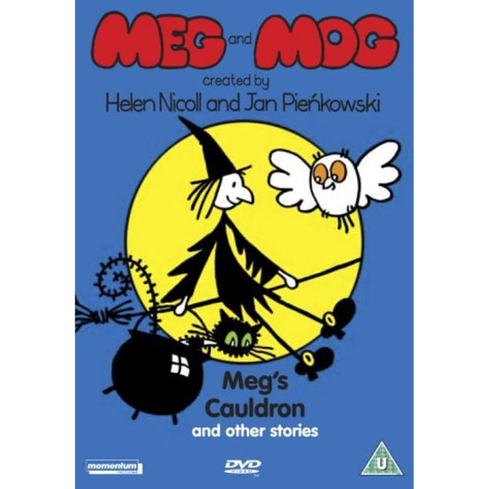 Meg and Mog - Meg's Cauldron & And Other Stories [DVD] [Region 2] - New Sealed - Attic Discovery Shop