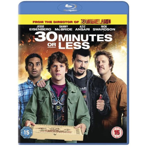 30 Minutes or Less [Blu-ray] [2011] [Region Free] - New Sealed - Attic Discovery Shop