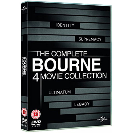 The Complete Bourne 4-Movie Collection Identity Legacy [DVD] [Regions 2, 4, 5] - Like New - Attic Discovery Shop