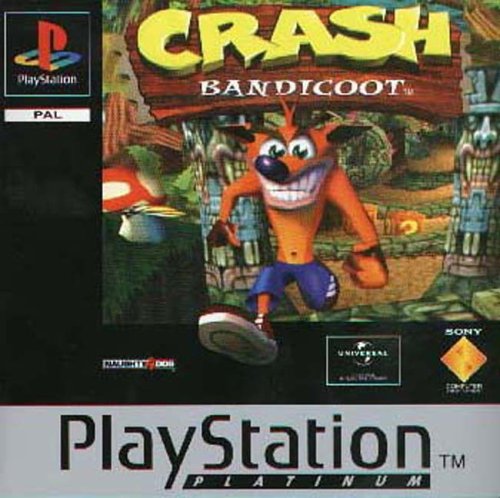 Crash Bandicoot - Platinum (PS1 PlayStation 1 Game) - Good - Attic Discovery Shop