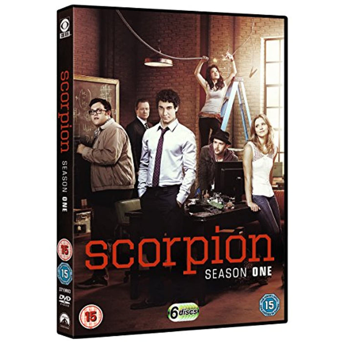 Scorpion - Season 1 Complete Series One [DVD] [2014] [Region 2] - New Sealed - Attic Discovery Shop