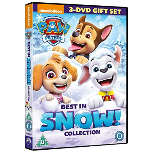 Paw Patrol Best In Snow Collection Christmas [DVD] [2019] [Region 2] - New - Attic Discovery Shop