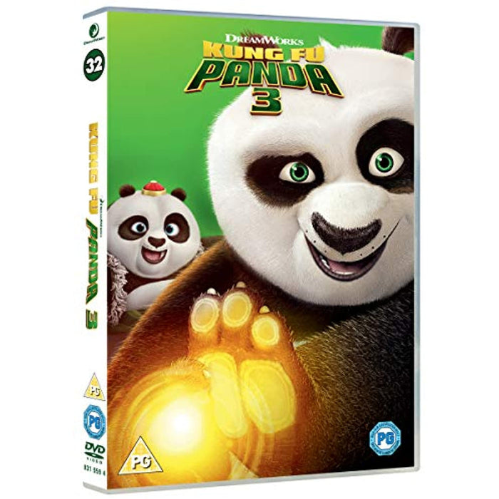 Kung Fu Panda 3 (2018 Artwork Refresh) [DVD] [Region 2] - Like New - Attic Discovery Shop