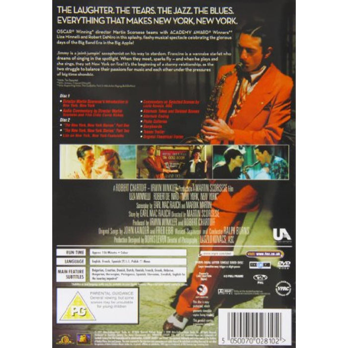 New York New York (Liza Minnelli, Robert De Niro) [DVD] [Region 2] - New Sealed - Attic Discovery Shop