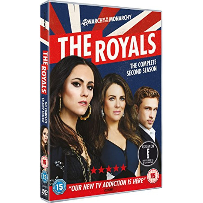 The Royals - Complete Second Series Season 2 [DVD] 2016 [Region 2] - New Sealed - Attic Discovery Shop