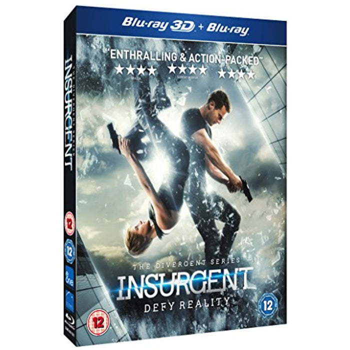Insurgent [Blu-ray 3D + 2D] [Region Free] - New Sealed - Attic Discovery Shop