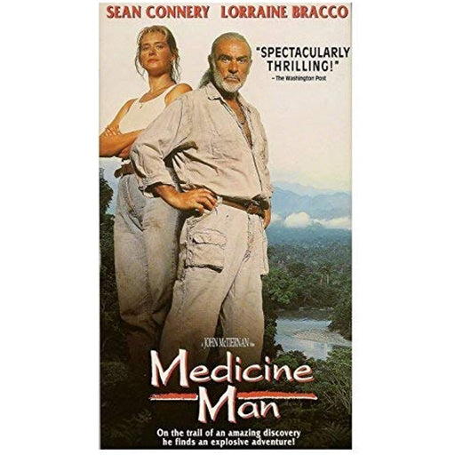 Medicine Man - Sean Connery Lorraine Bracco [DVD] [Region Free] - Very Good - Attic Discovery Shop