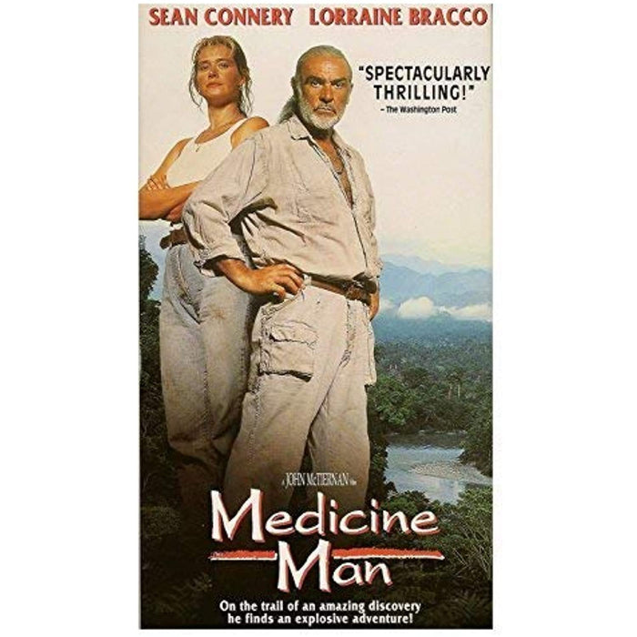 Medicine Man - Sean Connery Lorraine Bracco [DVD] [Region Free] - Very Good - Attic Discovery Shop