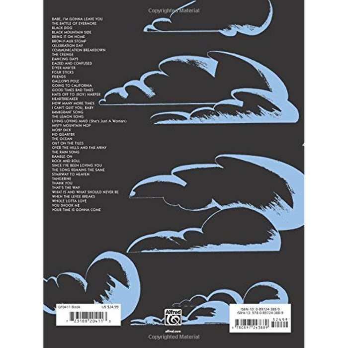 Led Zeppelin Complete Intermediate Guitar + Super Tab Notation Music Sheets Book - Good - Attic Discovery Shop