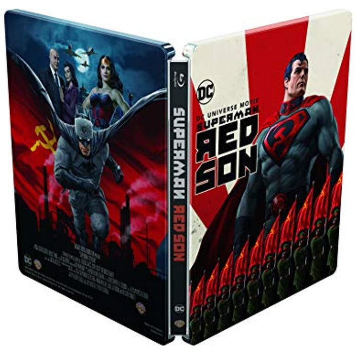 Superman: Red Son [Steelbook Edition Blu-ray] [2020] [Region Free] - New Sealed - Attic Discovery Shop