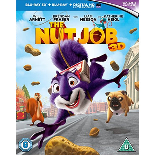 The Nut Job [Blu-ray 3D + Blu-ray] [2014] [Region Free] - Very Good - Attic Discovery Shop