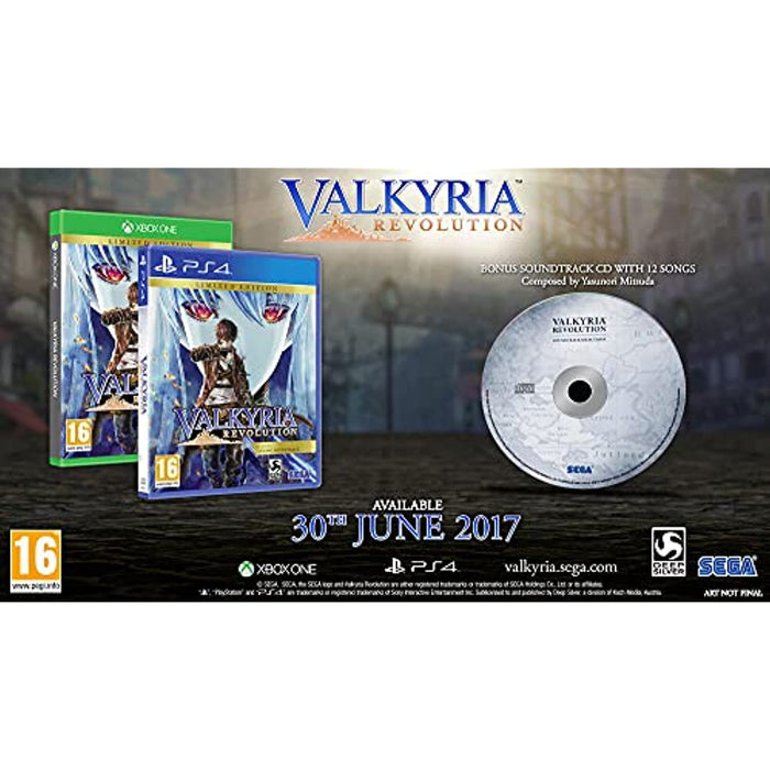 NEW Sealed - Valkyria Revolution Limited Edition (PS4 Sony PlayStation 4 Game) - Attic Discovery Shop