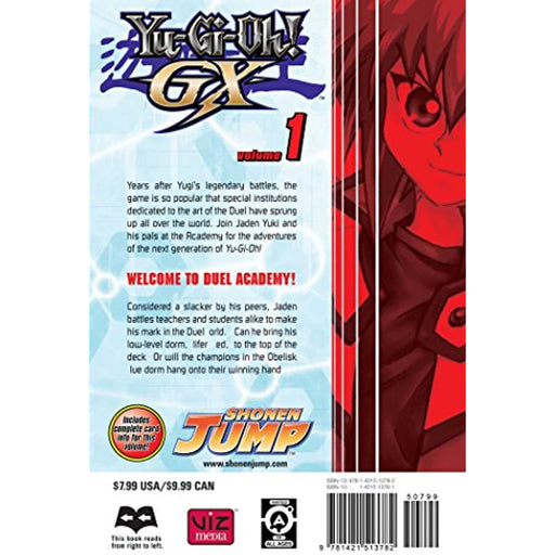 Yu-GI-Oh!: GX Volume 1 Vol. Shonen Jump Manga Paperback Graphic Novel Book - Good - Attic Discovery Shop