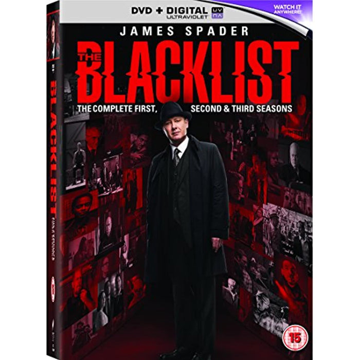 The Blacklist Season 1-3 Complete Series 1 2 3 DVD Box Set [Reg 2] - New Sealed - Attic Discovery Shop