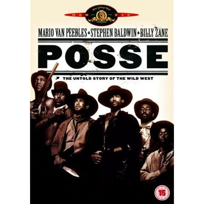 Posse [DVD] [1993] [Region 2] - (New, Small Scratch On Seal & Case) - Like New - Like New - Attic Discovery Shop
