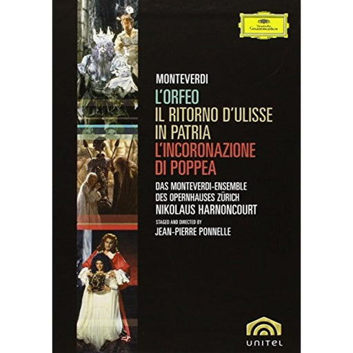 Monteverdi: Operas- Jean-Pierre Ponnelle Rare Box Set [DVD] [2007] [Region Free] - Very Good - Attic Discovery Shop