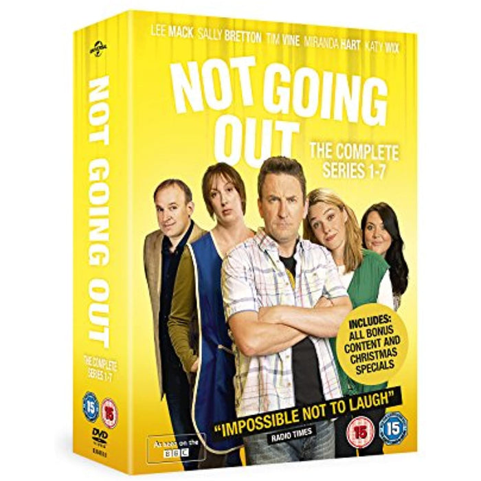 Not Going Out – The Complete Series 1-7 [DVD Box Set] [Region 2] - New Sealed - Attic Discovery Shop