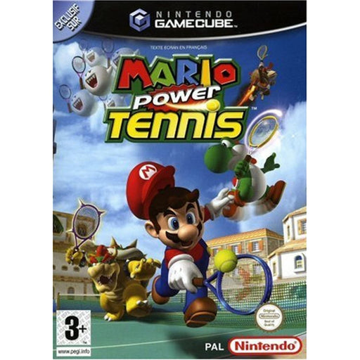 Mario Power Tennis [GameCube Game] * [French Import] * [PAL] - Very Good - Attic Discovery Shop