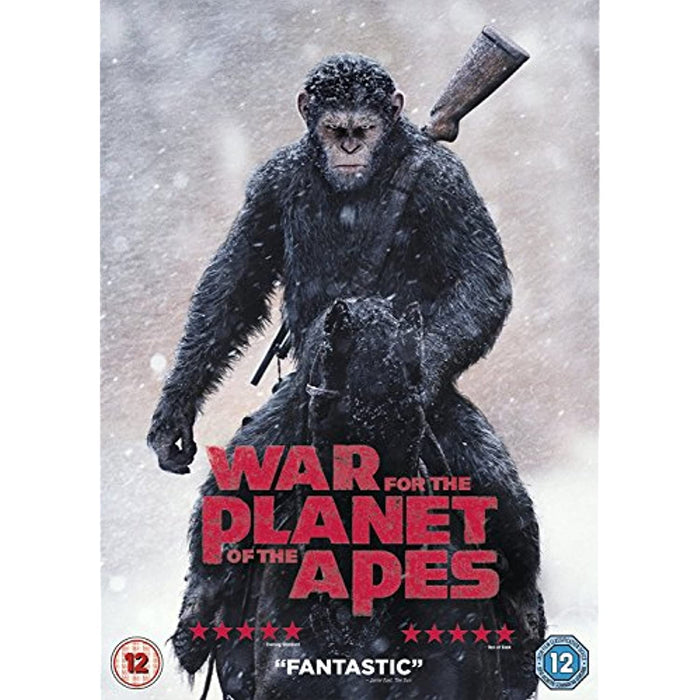 War for the Planet of the Apes [DVD] [2017] [Region 2 ] - New Sealed - Attic Discovery Shop