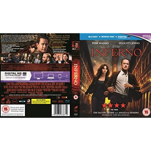 Inferno [Blu-ray] [2016] [Region Free] - Like New - Attic Discovery Shop
