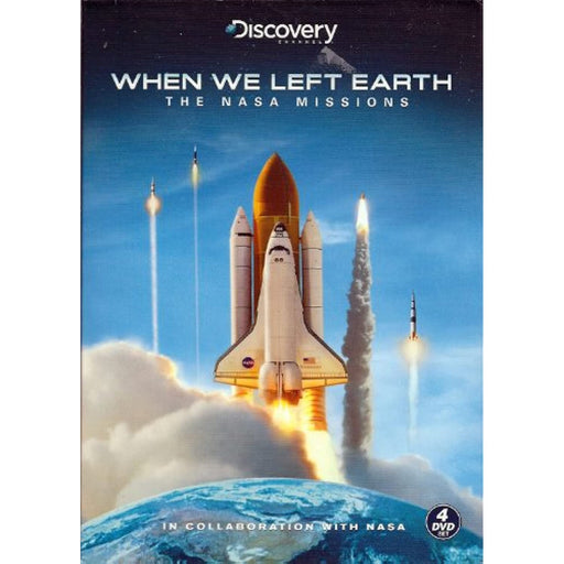 When We Left Earth Nasa Missions DVD Set [Region 1 US Import] Discovery Channel - Like New - Attic Discovery Shop