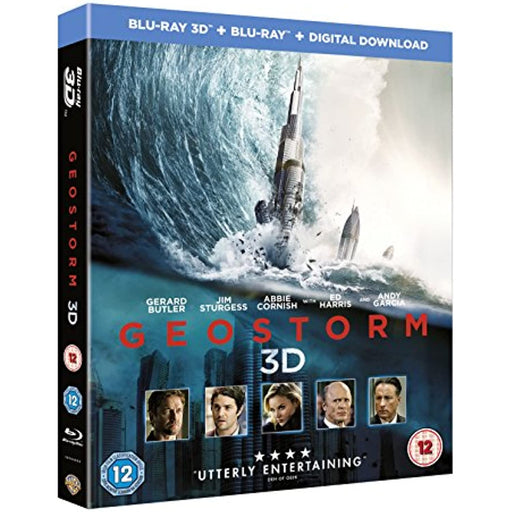 Geostorm [Blu-ray 3D + 2D] [2017] [Region Free] - Very Good - Attic Discovery Shop