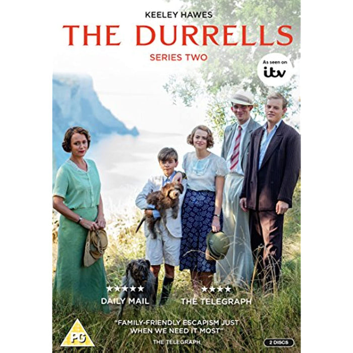 The Durrells - Series 2 / Complete Second Season [DVD] [2017] [Region 2 & 4] - Like New - Attic Discovery Shop