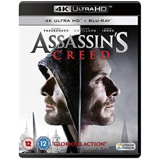 Assassin's Creed The Movie [4K Ultra HD UHD + Blu-ray] [2017] [Region Free] - Very Good - Attic Discovery Shop