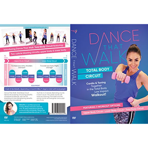 Dance That Walk - Total Body Circuit: Low Impact Walking Workout [DVD] Reg Free - Like New - Attic Discovery Shop