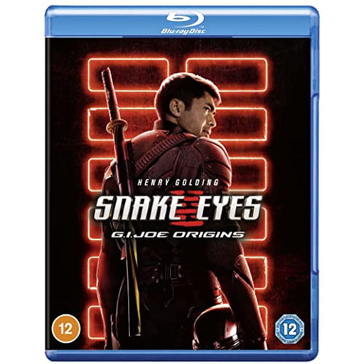 GI Joe Origins Snake Eyes - Henry Golding [Blu-ray] [2021] [Region Free] - Like New - Attic Discovery Shop