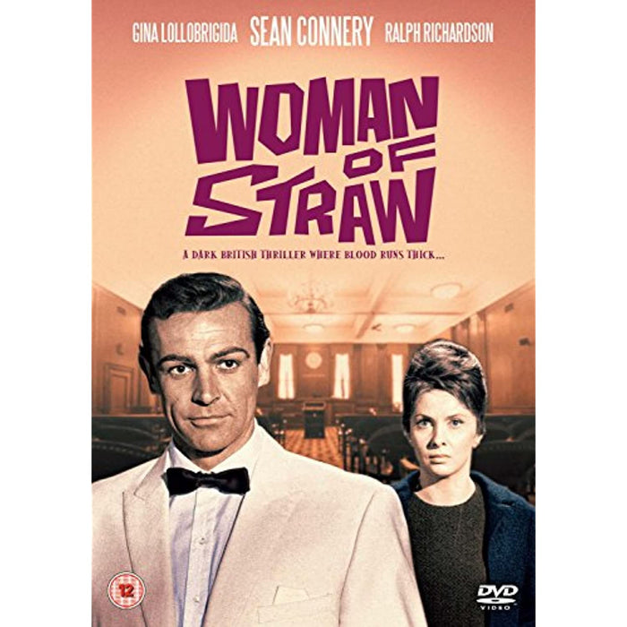 Woman Of Straw [DVD] [1964] [Region 2] (Sean Connery) Rare Dark British Thriller - Very Good - Attic Discovery Shop