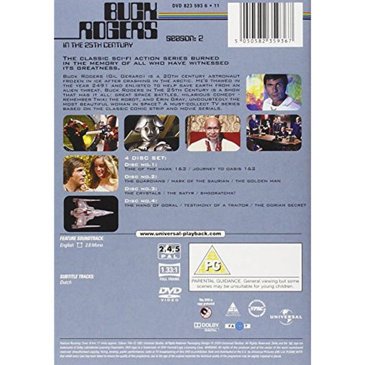 Buck Rogers In The 25th Century Season 2 Complete 2nd Series [DVD] Region 2, 4, - Very Good - Attic Discovery Shop