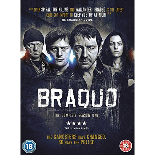 Braquo - Series 1 [DVD] [Region 2] The Complete Season One - Like New - Attic Discovery Shop
