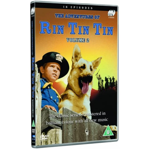 The Adventures of Rin Tin Tin Remastered Volume 2 Vol Two Rare [DVD] [Region 2] - Like New - Attic Discovery Shop