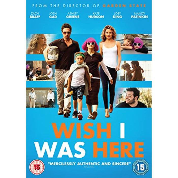 WISH I WAS HERE [DVD] [Region 2] - New Sealed - Attic Discovery Shop