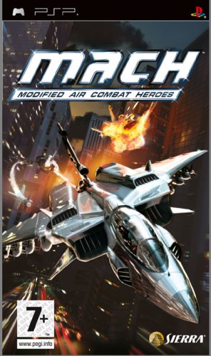 M.A.C.H: Modified Air Combat Heroes (PSP PlayStation Portable Game) MACH - Very Good - Attic Discovery Shop