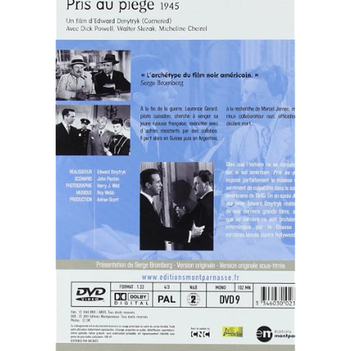 Pris au Piege - DVD Collection RKO Pocket [DVD] [Region 2] [Rare Import] - Very Good - Very Good - Attic Discovery Shop