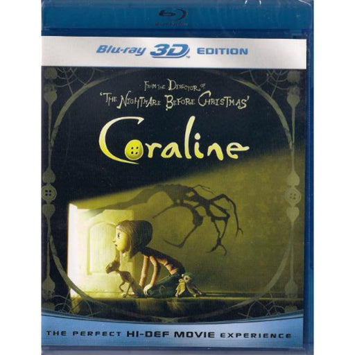 Coraline Blu-ray 3D [Requires Glasses and 3D TV] [Region B] - Very Good - Attic Discovery Shop