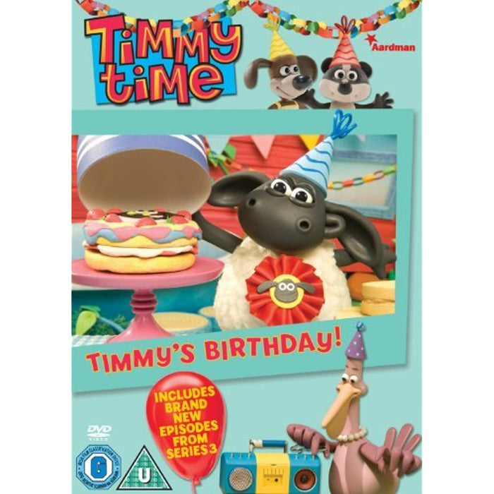 Timmy Time - Timmy's Birthday [DVD] [Region 2] - New Sealed - Attic Discovery Shop