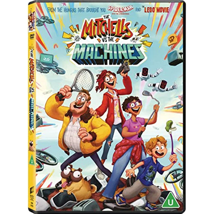 The Mitchells vs. The Machines [DVD] [2021] [Region 2] - New Sealed - Attic Discovery Shop