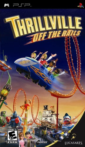 Thrillville: Off the Rails (Rare US Import) PSP PlayStation Portable Game - Very Good - Attic Discovery Shop