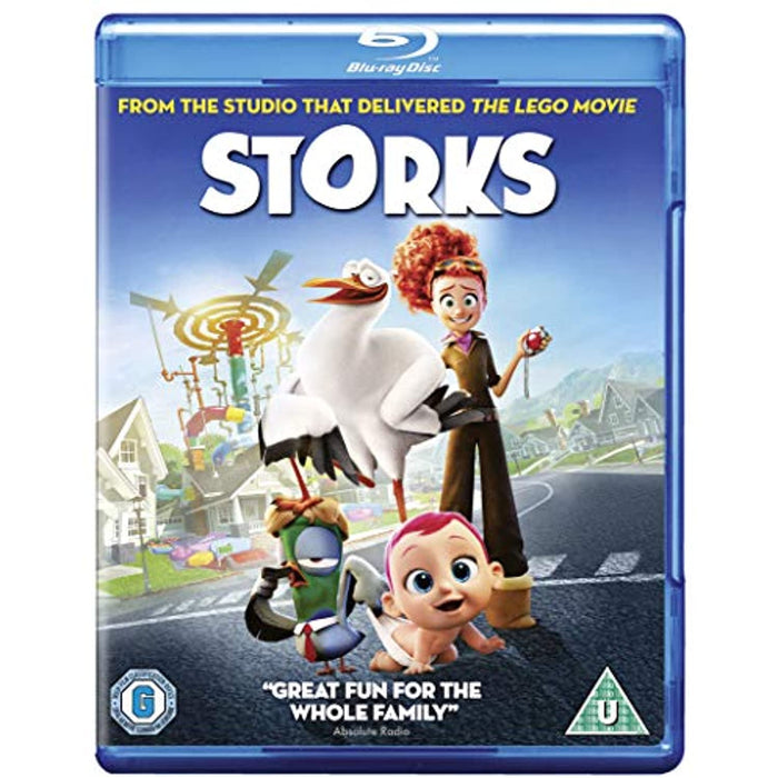 STORKS [Blu-ray] [2016] [Region B] - New Sealed - Attic Discovery Shop