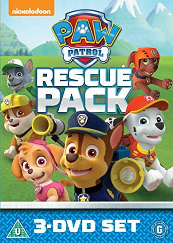 Paw Patrol: 1-3 (1, 2 & 3) Rescue Pack [3 DVD Set] [2016] [Region 2] - Like New - Attic Discovery Shop