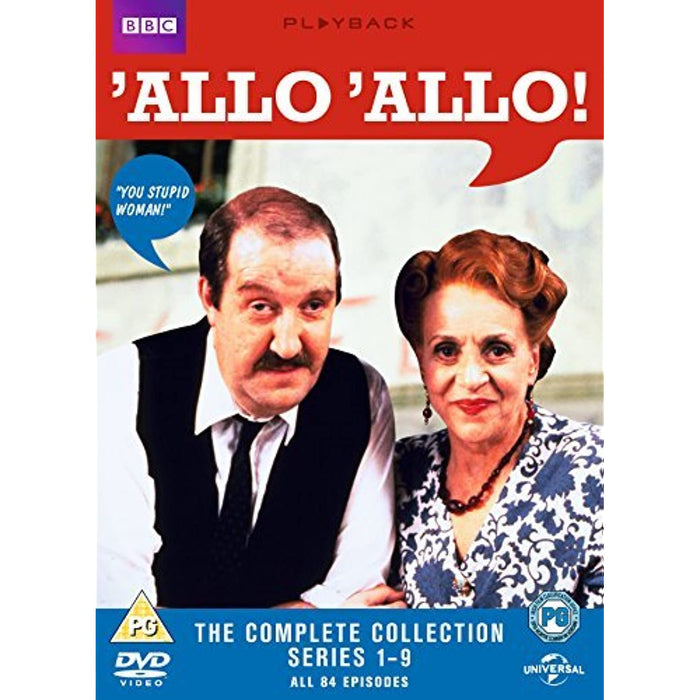 Allo 'Allo The Complete Collection Series 1-9 DVD Box Set [Region 2] New Sealed - Attic Discovery Shop